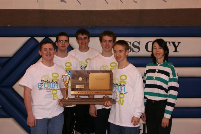 Ness City Schools Scholars' Bowl Team Captures State Title